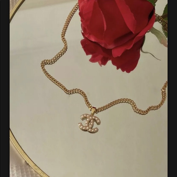 CHANEL Jewelry - Authentic Chanel Charm Repurposed into a N…